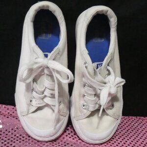 KEDS - Memory Foam Sneakers | 13M | Girls White Crew Kick '75 Shoes